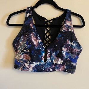 Cosmic Print Bralette Size L 💕